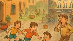 Barzelletta: Milioni giocano a calcio, inciampano sempre