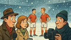 Barzelletta: Nevica? Con quello che ci pagano…