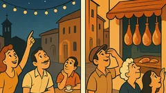 Barzelletta: Se a San Lorenzo cadono le stelle...