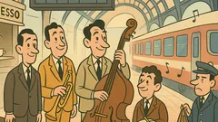 Barzelletta: Sapete come viaggiano i jazzisti?