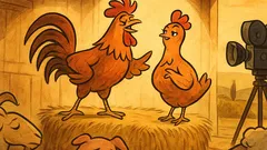 Barzelletta: Cosa fanno gallo e gallina?