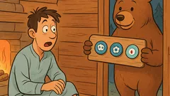 Barzelletta: Mollo internet, l’orso mi aggiorna