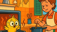 Barzelletta: Cosa dice un pulcino nel forno?