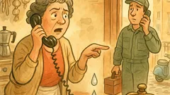 Barzelletta: «Pronto? È l’idraulico? Il rubinetto perde…»