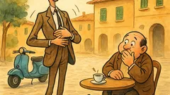 Barzelletta: Come ride una persona estremamente magra?